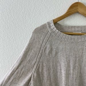 OLD NAVY Beige Crew Neck Sweater